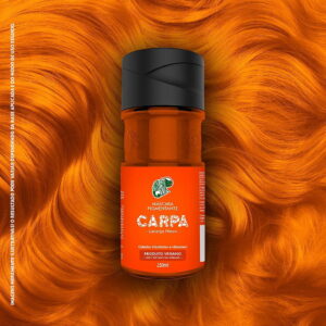 Kamaleão Color Máscara Pigmentante Carpa (Laranja Neon) 100ml