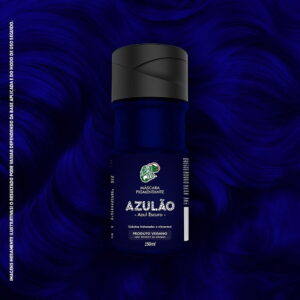 Kamaleão Color Máscara Pigmentante Azulão (Azul Escuro) 100ml
