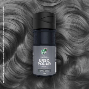 Kamaleão Color Máscara Pigmentante Urso Polar (Cinza) 100ml
