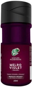 Kamaleão Color Máscara Pigmentante Melro Violet (Marsala) 100ml